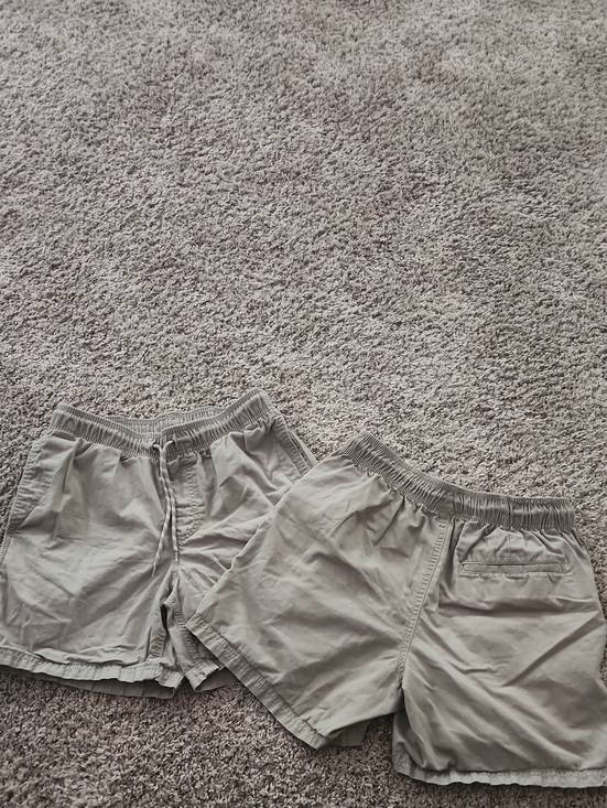 Amazon Essentials Other - Amazon Essentials Mens Khaki Elastic Waist Shorts